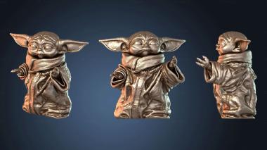 3D model Grogu Gentle (STL)