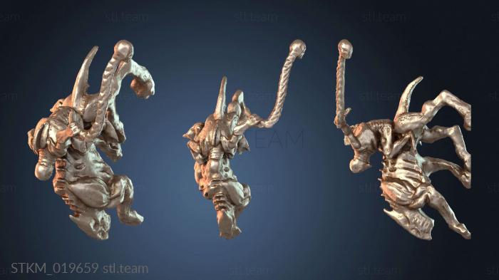 Статуэтки герои, монстры и демоны Grok Riders Mounted