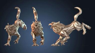 3D model Gryphon Elegant (STL)