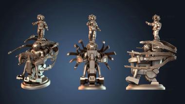 3D модель Пилотское кресло Gundam Witch (STL)