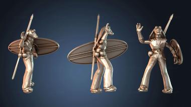 3D модель Лидер ополчения гунганов (STL)