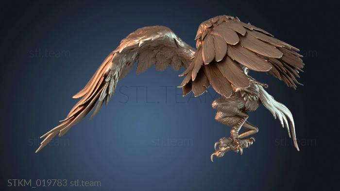 Статуэтки герои, монстры и демоны Harpy Stand  Armor