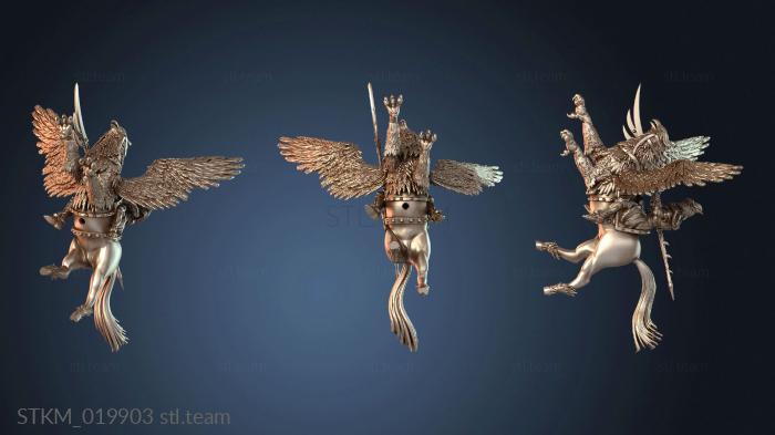 Статуэтки герои, монстры и демоны Hippogriff Riders