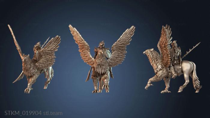 Статуэтки герои, монстры и демоны Hippogriff Riders Daring
