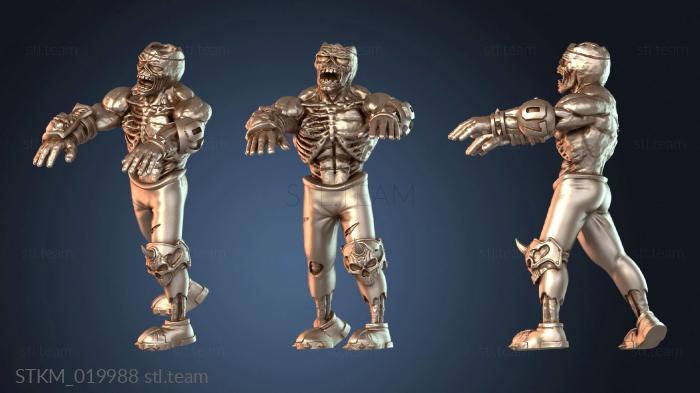 Статуэтки герои, монстры и демоны Human and Orc Eternal zombie Powerful