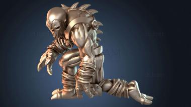 3D model Human and Orc ghoul Phantom (STL)