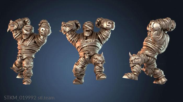 Статуэтки герои, монстры и демоны Human and Orc mummy ps