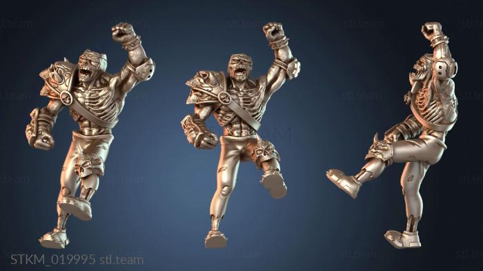 Статуэтки герои, монстры и демоны Human and Orc zombie ps