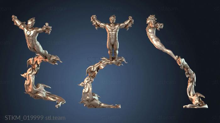 Статуэтки герои, монстры и демоны Human Torch
