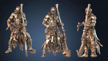 3D модель Охотники Костдробилка (STL)