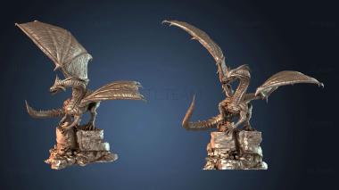 3D модель Ледниковый период, безумие, ледник, дракон, руины, гигантские (STL)