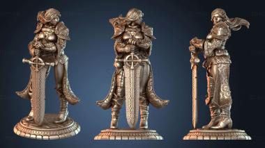3D модель Игрейн Пендрагон (STL)