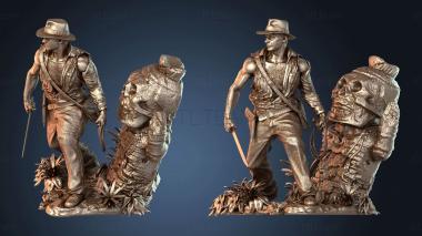 3D модель Индиана Джонс и Баст Адвенчурус (STL)