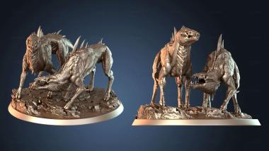 3D модель Адская Собачья пара, Крепкая (STL)