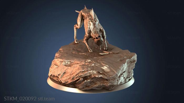 Статуэтки герои, монстры и демоны Infernum Dog Fight Small