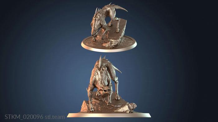 Статуэтки герои, монстры и демоны Infernum Dog Mother Bare Solo