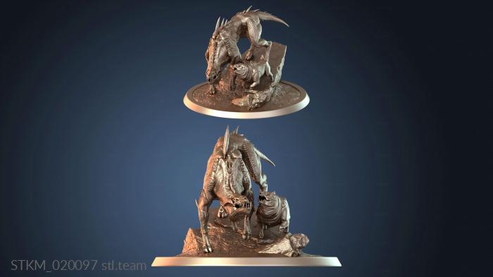 Статуэтки герои, монстры и демоны Infernum Dog Mother Bare