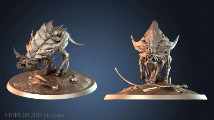 Статуэтки герои, монстры и демоны Infernum Dog Run Plate