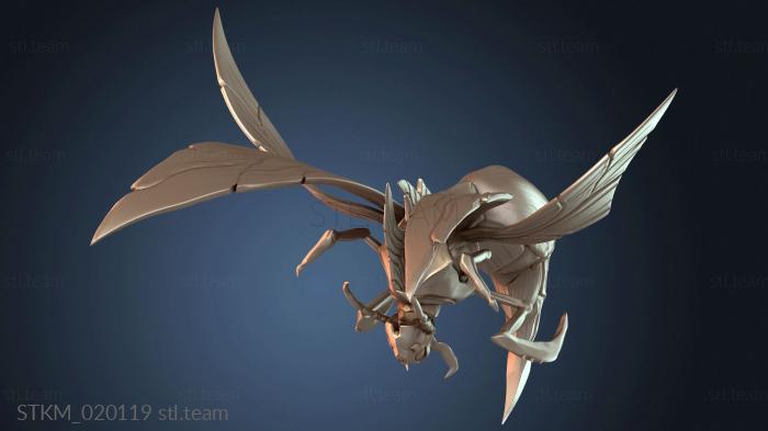 Статуэтки герои, монстры и демоны Infested Woodlands Giant Wasp Attacking