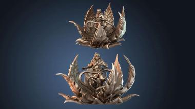 3D model Infested Woodlands Mantrap Hunting (STL)