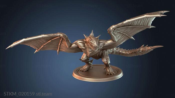 Статуэтки герои, монстры и демоны Iryx The Blightwing Wyvern
