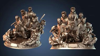 3D model Jiraiya Sith Paths Pain Animal Path (STL)