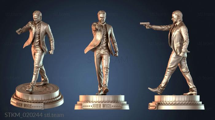 Статуэтки герои, монстры и демоны John Wick Vengeful