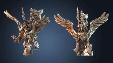 3D model King on Hippogriff (STL)
