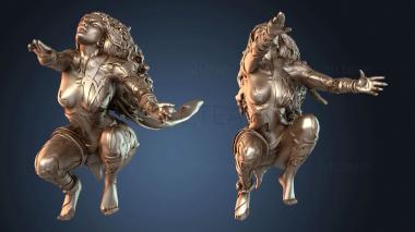 3D model Kingdom Eriu on Wolf Spirit (STL)