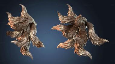 3D model Kyubi Tails (STL)