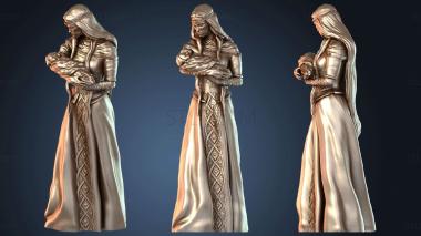 3D model Lady Woods Owlbear (STL)