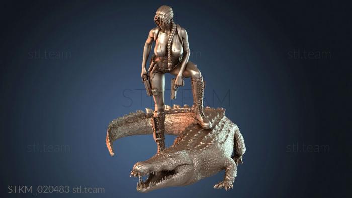 Статуэтки герои, монстры и демоны Lara Croft Tomb Raider Braccio DX