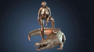 3D model Lara Croft Tomb Raider Braccio DX (STL)