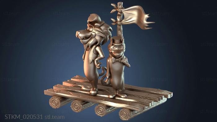 Статуэтки герои, монстры и демоны Leone Volpe Trunk