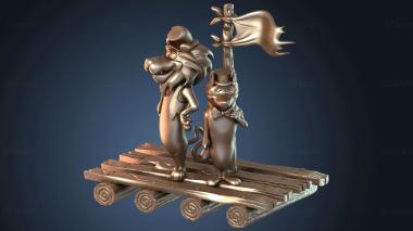 3D model Leone Volpe Trunk (STL)