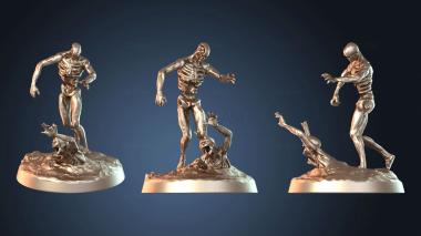 3D model Lich Giant Zombie (STL)