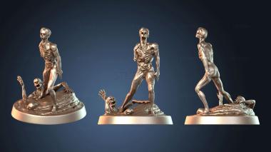 3D model Lich Giant Zombie Corrupted (STL)