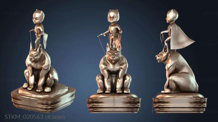 Статуэтки герои, монстры и демоны Маленький Бэтмен