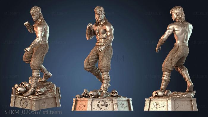 Статуэтки герои, монстры и демоны Лю Кан