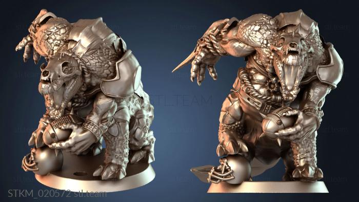 Статуэтки герои, монстры и демоны Звездный игрок ящеролюдей Зоат