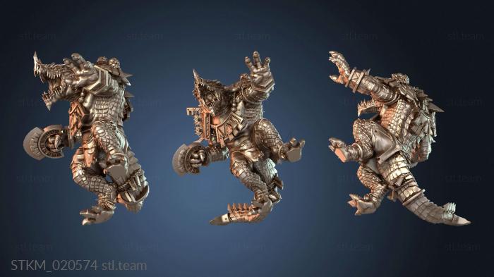 Статуэтки герои, монстры и демоны Лизармен Крокс