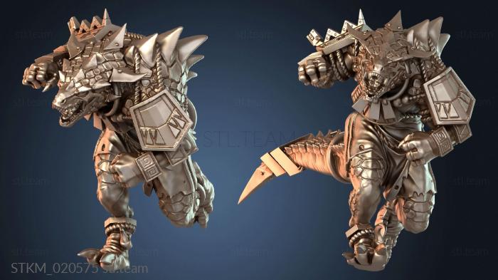 Статуэтки герои, монстры и демоны Ящерицы-завры