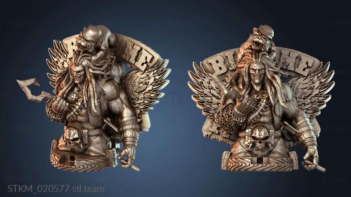 Статуэтки герои, монстры и демоны Lobo Bust Arm