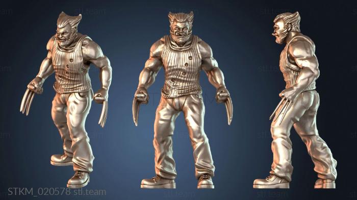 Статуэтки герои, монстры и демоны Регулировка Логана