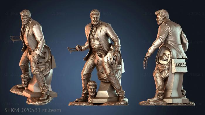 Статуэтки герои, монстры и демоны Логан