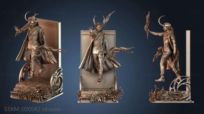 Статуэтки герои, монстры и демоны Локи Бог Король