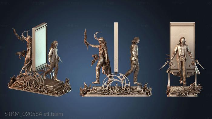 Статуэтки герои, монстры и демоны Диорама сезона Локи