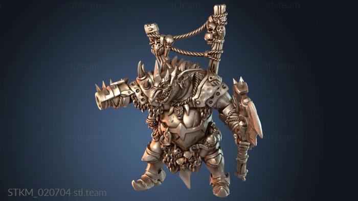 Статуэтки герои, монстры и демоны Malgob Firegut Goblin Chieftain