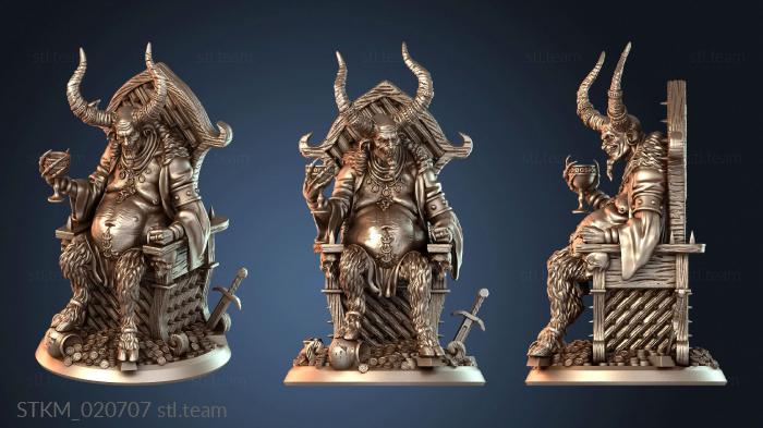 Статуэтки герои, монстры и демоны Mammon Lord Avarice