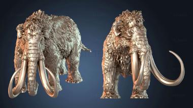 3D model Mammoth Family Huge Father (STL)